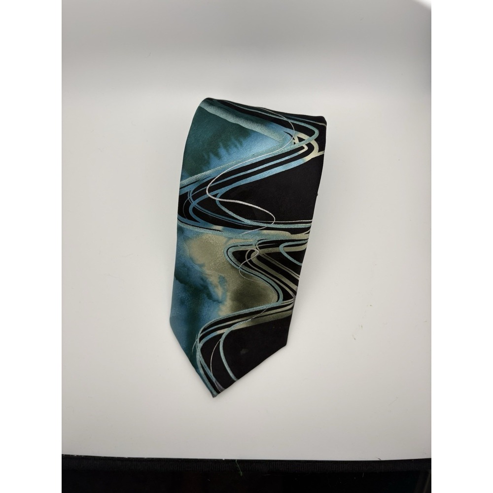 J Garcia Shaman Collector's Edition Silk Tie Abstract Vintage Deadcore